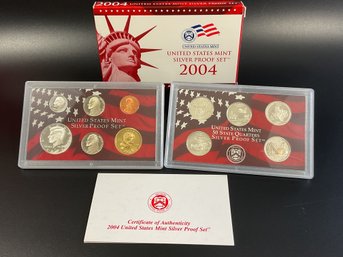 2004 U.S. Mint Silver Proof Set