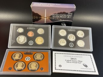 2013 U.S. Mint Silver Proof Set