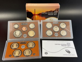 2014 U.S. Mint Silver Proof Set