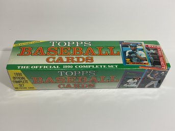 1990 Official Complete TOPPS Major League Baseball Cards Set