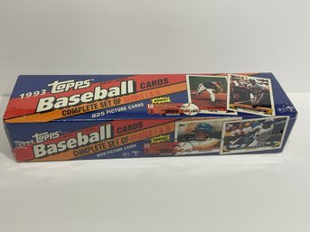 1993 Official Complete TOPPS Major League Baseball Cards Set