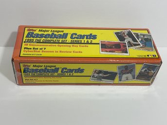 1995 TOPPS Major League Baseball Cards Complete Set Series 1 & 2