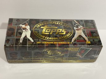 1996 TOPPS Major League Baseball Cards Complete Set Series 1 & 2