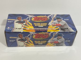2000 TOPPS Major League Baseball Cards Complete Set Series 1 & 2