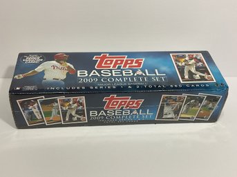 2009 TOPPS Major League Baseball Cards Complete Set Series 1 & 2