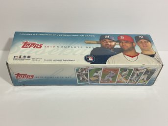 2010 TOPPS Major League Baseball Cards Complete Set Series 1 & 2