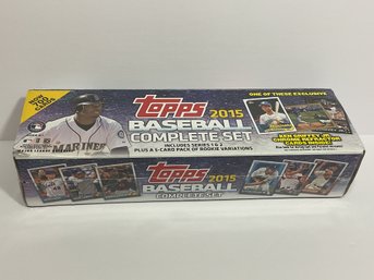 2015 TOPPS Major League Baseball Cards Complete Set Series 1 & 2