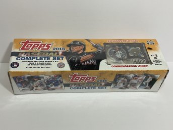 2016 TOPPS Major League Baseball Cards Complete Set Series 1 & 2
