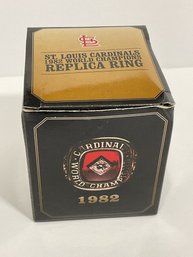 1982 World Champions Replica Ring-St. Louis Cardinals
