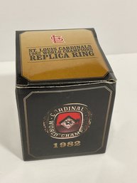 1982 World Champions Replica Ring-St. Louis Cardinals