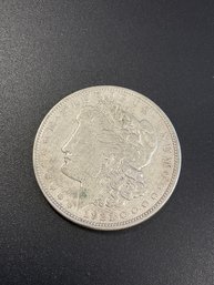 1921 D Morgan Silver Dollar