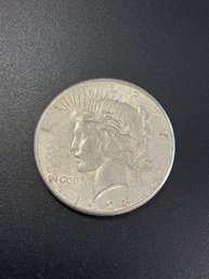 1923 S Peace Silver Dollar