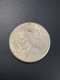 1923 S Peace Silver Dollar