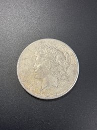 1925 Peace Silver Dollar