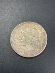 1925 S Peace Silver Dollar