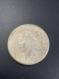 1925 S Peace Silver Dollar