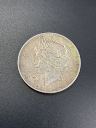 1926 D Peace Silver Dollar