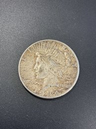 1934 S Peace Silver Dollar