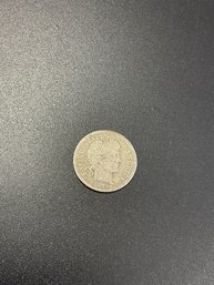 1900 Barber Dime