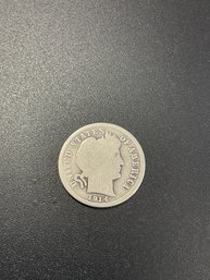 1914 D Barber Dime