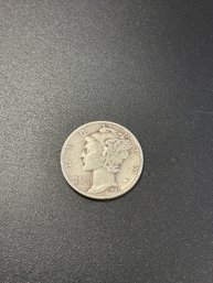 1941 Mercury Dime