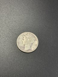 1941 S Mercury Dime