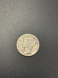 1941 S Mercury Dime