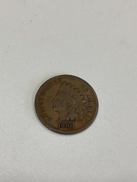 1880 Indian Head Cent