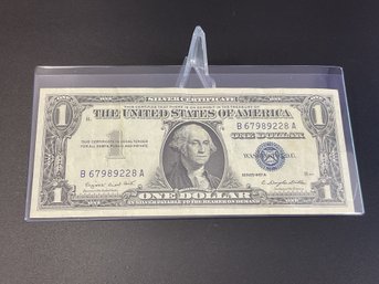 1957 A $1 Silver Certificate