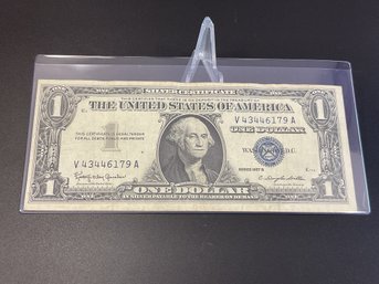 1957 B $1 Silver Certificate