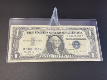 1957 B $1 Silver Certificate