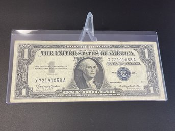 1957 B $1 Silver Certificate