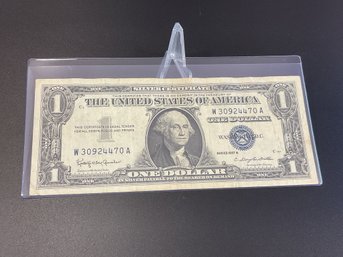 1957 B $1 Silver Certificate