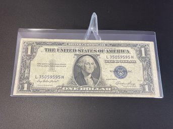 1935 E $1 Silver Certificate