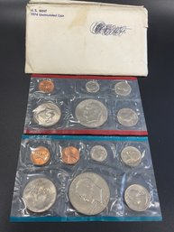 1974 U.S. Mint Uncirculated Coin Set