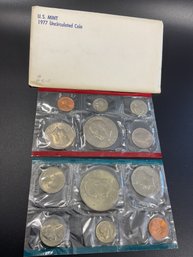 1977 U.S. Mint Uncirculated Coin Set