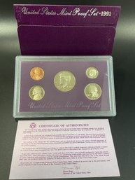 1991 U.S. Mint Proof Set