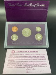 1992 U.S. Mint Proof Set