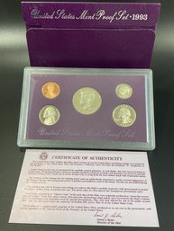 1993 U.S. Mint Proof Set