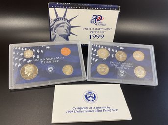 1999 U.S. Mint Proof Set