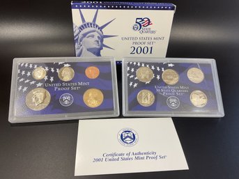2001 U.S. Mint Proof Set