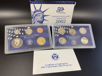 2002 U.S. Mint Proof Set