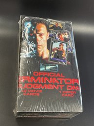 Sealed T2 Terminator Judgement Day Movie Cards