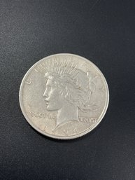 1924 Peace Silver Dollar