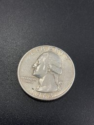 1963 D Washington Quarter