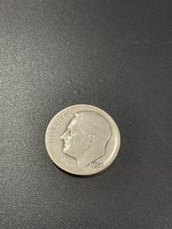 1954 S Roosevelt Dime