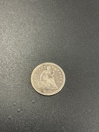 1856 Seated Liberty Half Dime