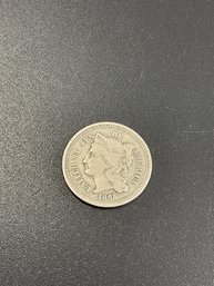1865 Three-cent Piece