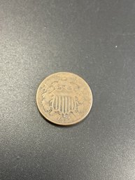 1864 Two-cent Piece