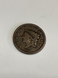 1837 Large Cent